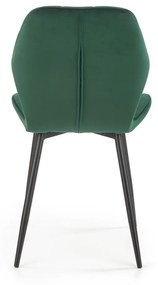 Scaun K453 velvet verde