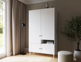 Dulap DULLUM 120x205cm, alb