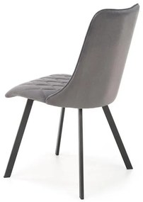 Scaun K450 velvet gri