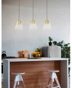 Lustră LED pe cablu CERASELLA 3xGU10/4,5W/230V Eglo 99629