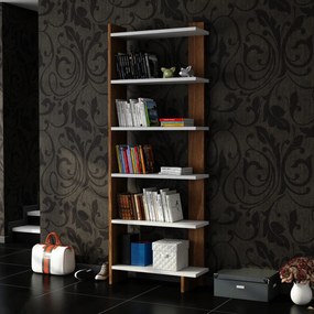 Biblioteca Comanda White Walnut