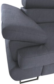 Set canapea cu spaţiu de depozitare, gri, dreapta, BUTON R
