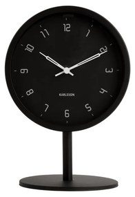 Ceas de masă Karlsson 5951BK de design 23 cm ,negru