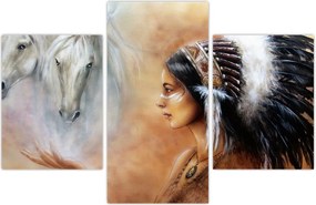 Tablou - Farmecele indienilor (90x60 cm)