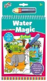 Water Galt Magic Animals - Carte Colorat Safari