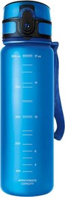 Sticla cu filtru pentru apa Aquaphor City 160010, 500 ml, Tritan, Carbune activ, Aqualen, Capac cu inchidere, Albastru