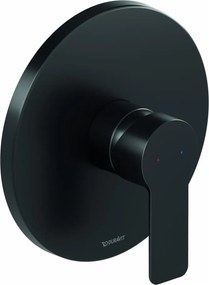 Duravit DC4210010046 - Baterie de duș pentru montaj încastrat D-CODE, negru mat