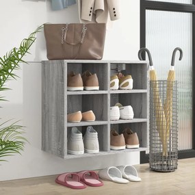 vidaXL Pantofar, gri sonoma, 52,5x30x50 cm