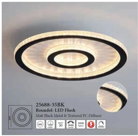 Plafoniera LED design elegant Roundel