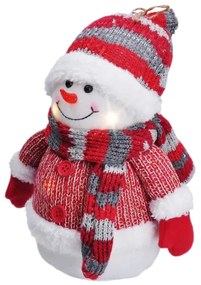 Decorațiune LED de Crăciun LED/3xAA om de zăpadă Solight 1V257