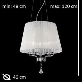 Pendul cristal Venezian diametru 40cm PEGASO SP3 059235