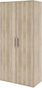 Dulap DUNAJ TIP 2, stejar sonoma, DTD laminat, cu 2 usi, 90x47x191 cm