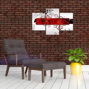 Tablou cu abstracție (90x60 cm)