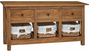 vidaXL Dulap, 100x30x50 cm, lemn masiv de mahon