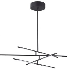 Lustra LED design modern cu brate reglabile RACCIO negru