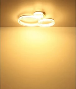 Globo 48046D4 - Plafonieră LED ZARA/24W/230V 3000K 40,5x51 cm