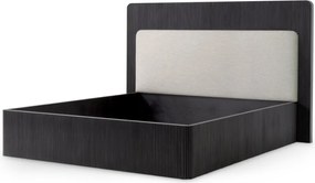 Pat dublu design LUX Dimitrios 180x210cm, gri carbune