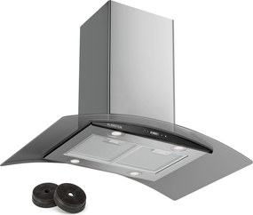 Klarstein Hota, Colette, 90 cm, 600 m³/h, clasa energetică A, oțel inoxidabil, argintie