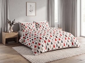 Lenjerie de pat din microfibra MERRY TREE colorata Dimensiune lenjerie de pat: 70 x 90 cm | 140 x 200 cm