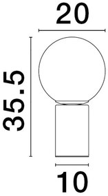 Veioza/Lampa de masa design modern minimalist JIAN