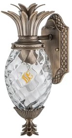 Corp de iluminat de exterior Hinkley HK-PLANTATION-S-BU PLANTATION 1xE27/40W/230V IP44 bronz