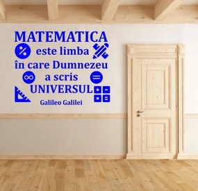 Sticker perete Matematica limba universului