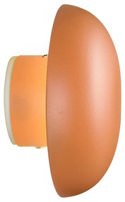 Aplică de perete portocalie LED cu USB Davey – Trio