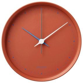 Ceas de perete Henning Koppel 22cm, roșu mat - Georg Jensen