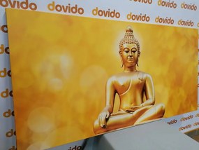 Tablou statuia aurie a lui Budha