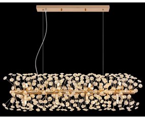Lustra suspendata design elegant KATRINA L-90cm auriu 64135H4 GL