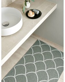 Covor pentru exterior și interior verde 70x50 cm Kotte Army Sage – Pappelina