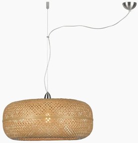 Lustra suspendata din bambus PALAWAN 60cm, natur
