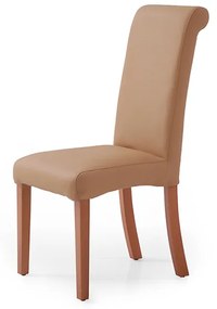 Scaun Dinning Eleganza La comanda, orice culoare., 47 cm, 62 cm, 99 cm, Piele Naturala