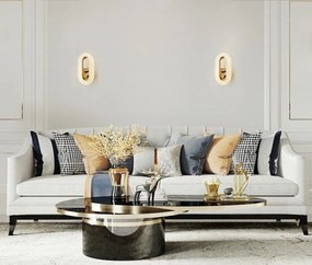Aplica de perete design modern JEWEL auriu