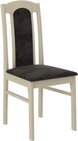 Scaun tapitat, din lemn, K1, ADRK Furniture (Culoare: Arin)