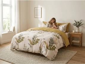 Lenjerie de pat din microfibra ORVILA bej Dimensiune lenjerie de pat: 2 buc 70 x 90 cm | 200 x 220 cm