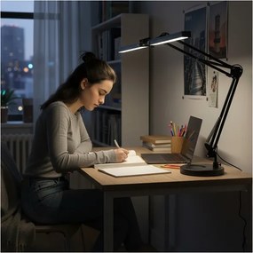 Brilagi - Lampă de birou LED reglabilă VARIO LED/15W/230V 3000-6000K neagră