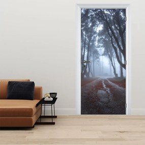 Fototapet pentru ușă - Intr-o zi ploioasă (95x205cm)