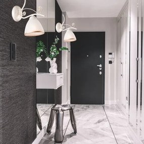 Aplică perete RETRO II 1xE27/60W/230V