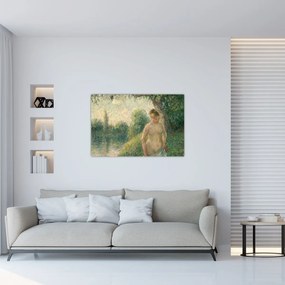 Tablou - Camille Pissarro, The Bather, reproducere (90x60 cm)