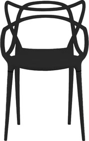 Reducere Scaun din plastic negru KATO Calitatea a II-a