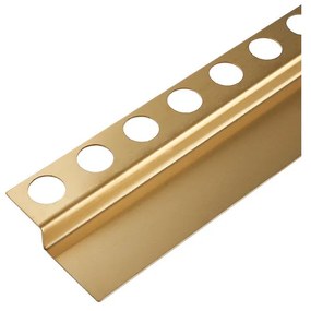 Listwa spadkowa czołowa GOLD 130 cm 5905351340698