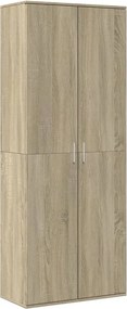 vidaXL Dulap înalt, stejar sonoma, 70x35x180 cm, lemn prelucrat