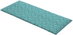 Perna de sezut pentru banca MADISON GRAPHIC SEA BLUE 120x48 cm, turcoaz