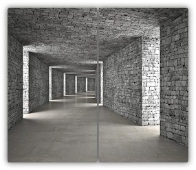 Tocator din sticla cărămizi tunel