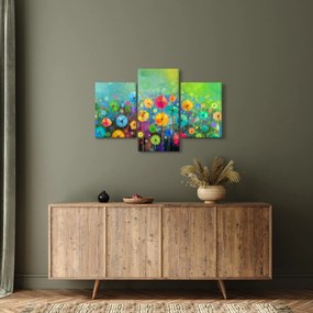 Tablou - Flori abstract (90x60 cm)