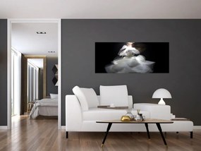 Tablou cu floare de lotus (120x50 cm)