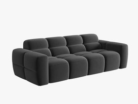 Canapea Lisa 4 locuri catifea L256 cm