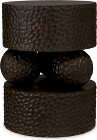 Masuta auxiliara design LUX Thoren, Ebony oak veneer