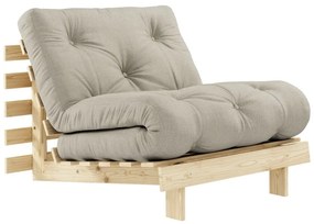 Fotoliu variabil KARUP Design Roots Raw/Linen, bej